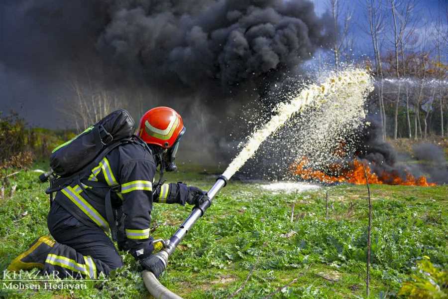 آتش‌نشانان ساروی ۱۳۷ نفر را نجات دادند